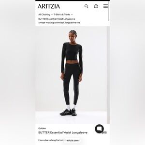 TNAction waist length long sleeve top